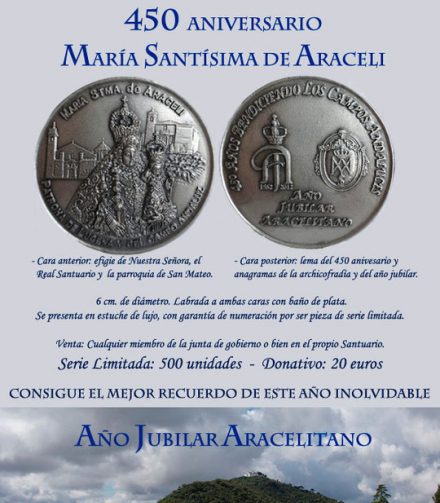 Fantástica moneda conmemorativa del 450 aniversario.