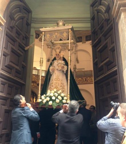 La Virgen de Araceli de Málaga ya está en su parroquia