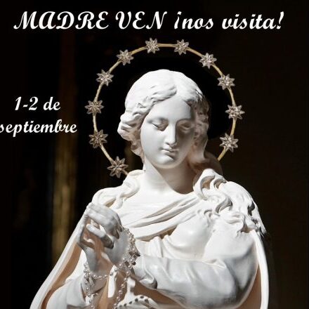 “MADRE VEN” LLEGA AL SANTUARIO DE ARAS REMEMORANDO LA VISITA DE LA VIRGEN AL APOSTOL SANTIAGO