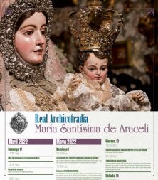 Cartel de las Fiestas en honor de María Santísima de Araceli 2022